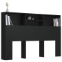Mueble cabecero negro 160x19x103,5 cm de vidaXL, Cabeceros y pies de cama - Ref: Foro24-811872, Precio: 74,60 €, Descuento: %