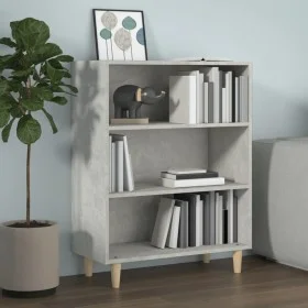 Aparador de madera contrachapada gris hormigón 69,5x32,5x90 cm de vidaXL, Aparadores - Ref: Foro24-812244, Precio: 52,76 €, D...