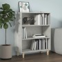 Aparador de madera contrachapada gris hormigón 69,5x32,5x90 cm de vidaXL, Aparadores - Ref: Foro24-812244, Precio: 53,42 €, D...