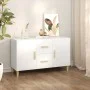 White engineered wood sideboard 100x36x60 cm by vidaXL, Sideboards - Ref: Foro24-812510, Price: 90,65 €, Discount: %