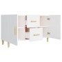 Aparador de madera de ingeniería blanco 100x36x60 cm de vidaXL, Aparadores - Ref: Foro24-812510, Precio: 91,94 €, Descuento: %