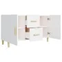 White engineered wood sideboard 100x36x60 cm by vidaXL, Sideboards - Ref: Foro24-812510, Price: 90,65 €, Discount: %