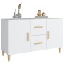 Aparador de madera de ingeniería blanco 100x36x60 cm de vidaXL, Aparadores - Ref: Foro24-812510, Precio: 91,94 €, Descuento: %