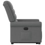 Sillón eléctrico reclinable elevable de tela gris oscuro en Sillones | Comprar online en Foru.es