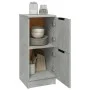 Aparador de madera contrachapada gris hormigón 30x30x70 cm de vidaXL, Aparadores - Ref: Foro24-811177, Precio: 40,31 €, Descu...