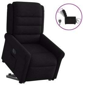 Sillón eléctrico reclinable elevable de tela negro en Sillones | Comprar online en Foru.es