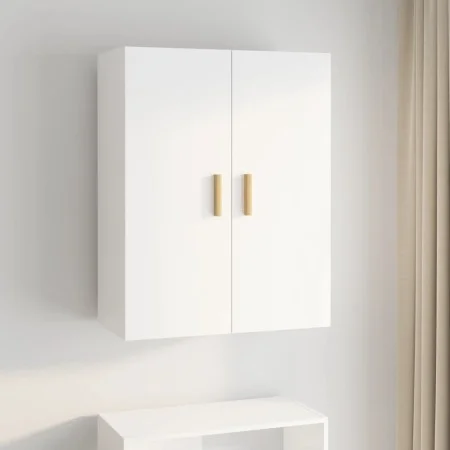 Armario de pared colgante blanco 69,5x34x90 cm de vidaXL, Aparadores - Ref: Foro24-812258, Precio: 85,81 €, Descuento: %