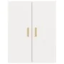 Armario de pared colgante blanco 69,5x34x90 cm de vidaXL, Aparadores - Ref: Foro24-812258, Precio: 85,81 €, Descuento: %