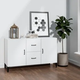 Weißes Sideboard aus Holzwerkstoff, 100 x 36 x 60 cm von vidaXL, Sideboards - Ref: Foro24-812519, Preis: 96,15 €, Rabatt: %