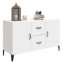 Aparador de madera de ingeniería blanco 100x36x60 cm de vidaXL, Aparadores - Ref: Foro24-812519, Precio: 97,28 €, Descuento: %