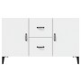 Aparador de madera de ingeniería blanco 100x36x60 cm de vidaXL, Aparadores - Ref: Foro24-812519, Precio: 97,28 €, Descuento: %