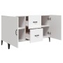 Aparador de madera de ingeniería blanco 100x36x60 cm de vidaXL, Aparadores - Ref: Foro24-812519, Precio: 97,28 €, Descuento: %
