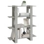 Estantería/divisor de espacios gris hormigón 100x30x123,5 cm de vidaXL, Librerías y estanterías - Ref: Foro24-811542, Precio:...