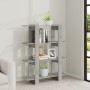 Estantería/divisor de espacios gris hormigón 100x30x123,5 cm de vidaXL, Librerías y estanterías - Ref: Foro24-811542, Precio:...