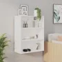 Weißer Wandschrank 69,5 x 32,5 x 90 cm von vidaXL, Sideboards - Ref: Foro24-812312, Preis: 60,48 €, Rabatt: %