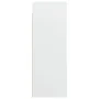 Weißer Wandschrank 69,5 x 32,5 x 90 cm von vidaXL, Sideboards - Ref: Foro24-812312, Preis: 60,48 €, Rabatt: %