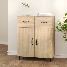 Aparador de madera de ingeniería roble Sonoma 69,5x34x90 cm de vidaXL, Aparadores - Ref: Foro24-812198, Precio: 96,91 €, Desc...