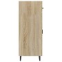 Aparador de madera de ingeniería roble Sonoma 69,5x34x90 cm de vidaXL, Aparadores - Ref: Foro24-812198, Precio: 96,91 €, Desc...