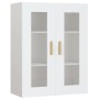 Armario de pared colgante blanco 69,5x34x90 cm de vidaXL, Aparadores - Ref: Foro24-812276, Precio: 91,98 €, Descuento: %