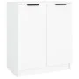 Mueble zapatero de madera contrachapada blanco 59x35x70 cm de vidaXL, Zapateros y organizadores de calzado - Ref: Foro24-8114...