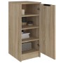 Mueble zapatero madera contrachapada roble sonoma 30x35x70 cm de vidaXL, Zapateros y organizadores de calzado - Ref: Foro24-8...