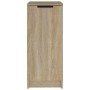 Mueble zapatero madera contrachapada roble sonoma 30x35x70 cm de vidaXL, Zapateros y organizadores de calzado - Ref: Foro24-8...