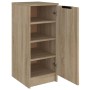 Mueble zapatero madera contrachapada roble sonoma 30x35x70 cm de vidaXL, Zapateros y organizadores de calzado - Ref: Foro24-8...