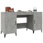 Escritorio de madera contrachapada gris hormigón 140x50x75 cm de vidaXL, Escritorios - Ref: Foro24-812775, Precio: 112,02 €, ...
