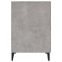 Escritorio de madera contrachapada gris hormigón 140x50x75 cm de vidaXL, Escritorios - Ref: Foro24-812775, Precio: 112,02 €, ...
