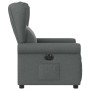 Sillón reclinable eléctrico de tela gris oscuro en Sillones | Comprar online en Foru.es