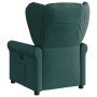 Sillón reclinable eléctrico tela verde oscuro en Sillones | Comprar online en Foru.es