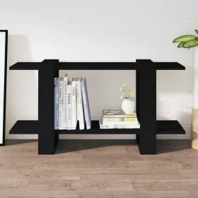 Estantería madera contrachapada negro 100x30x51 cm de vidaXL, Librerías y estanterías - Ref: Foro24-811557, Precio: 28,59 €, ...