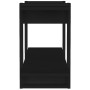 Estantería madera contrachapada negro 100x30x51 cm de vidaXL, Librerías y estanterías - Ref: Foro24-811557, Precio: 28,83 €, ...