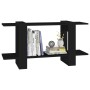 Estantería madera contrachapada negro 100x30x51 cm de vidaXL, Librerías y estanterías - Ref: Foro24-811557, Precio: 28,83 €, ...