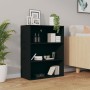 Armario colgante de pared negro 69,5x32,5x90 cm de vidaXL, Aparadores - Ref: Foro24-812313, Precio: 80,60 €, Descuento: %