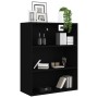 Armario colgante de pared negro 69,5x32,5x90 cm de vidaXL, Aparadores - Ref: Foro24-812313, Precio: 80,60 €, Descuento: %
