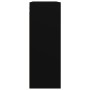 Armario colgante de pared negro 69,5x32,5x90 cm de vidaXL, Aparadores - Ref: Foro24-812313, Precio: 80,60 €, Descuento: %