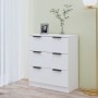 Aparador de madera contrachapada blanco brillante 60x30x70 cm de vidaXL, Aparadores - Ref: Foro24-811076, Precio: 99,87 €, De...
