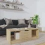 Couchtisch aus Sonoma-Eichenholzwerkstoff, 102 x 50 x 36 cm von vidaXL, Couchtisch - Ref: Foro24-811352, Preis: 65,29 €, Raba...