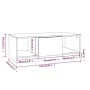 Couchtisch aus Sonoma-Eichenholzwerkstoff, 102 x 50 x 36 cm von vidaXL, Couchtisch - Ref: Foro24-811352, Preis: 65,29 €, Raba...