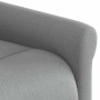 Sillón reclinable elevable de tela gris claro en Sillones | Comprar online en Foru.es