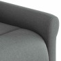 Sillón reclinable elevable de tela gris oscuro en Sillones | Comprar online en Foru.es