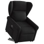 Sillón reclinable elevable tela negro en Sillones | Comprar online en Foru.es