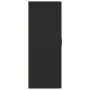 Armario colgante de madera de ingeniería negro 69,5x34x90 cm de vidaXL, Taquillas y armarios de almacenamiento - Ref: Foro24-...