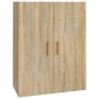 Armario colgante de pared roble Sonoma 69,5x34x90 cm de vidaXL, Aparadores - Ref: Foro24-812261, Precio: 83,21 €, Descuento: %
