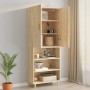 Armario colgante de pared roble Sonoma 69,5x34x90 cm de vidaXL, Aparadores - Ref: Foro24-812261, Precio: 83,21 €, Descuento: %
