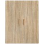 Armario colgante de pared roble Sonoma 69,5x34x90 cm de vidaXL, Aparadores - Ref: Foro24-812261, Precio: 83,21 €, Descuento: %