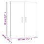 Armario colgante de pared roble Sonoma 69,5x34x90 cm de vidaXL, Aparadores - Ref: Foro24-812261, Precio: 83,21 €, Descuento: %