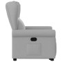 Sillón reclinable elevable de tela gris nube en Sillones | Comprar online en Foru.es