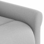 Sillón reclinable elevable de tela gris nube en Sillones | Comprar online en Foru.es